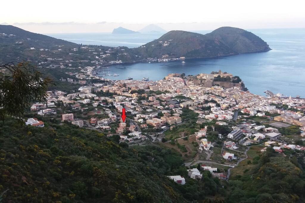 Villa Casa Catalogna , Vicino Al Centro Storico. Lipari  Exterior foto